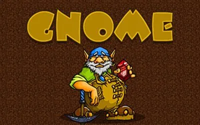 Превью слота Gnome с бородатым гномом и рудничными символами